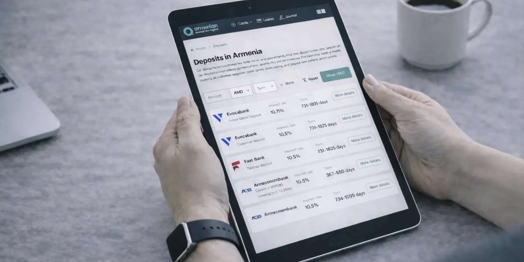 The Most Profitable Bank Deposits in Armenia in AMD, USD, and EUR – January 2026