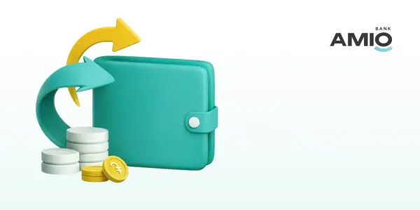 5% cashback for new customers from AMIO Bank